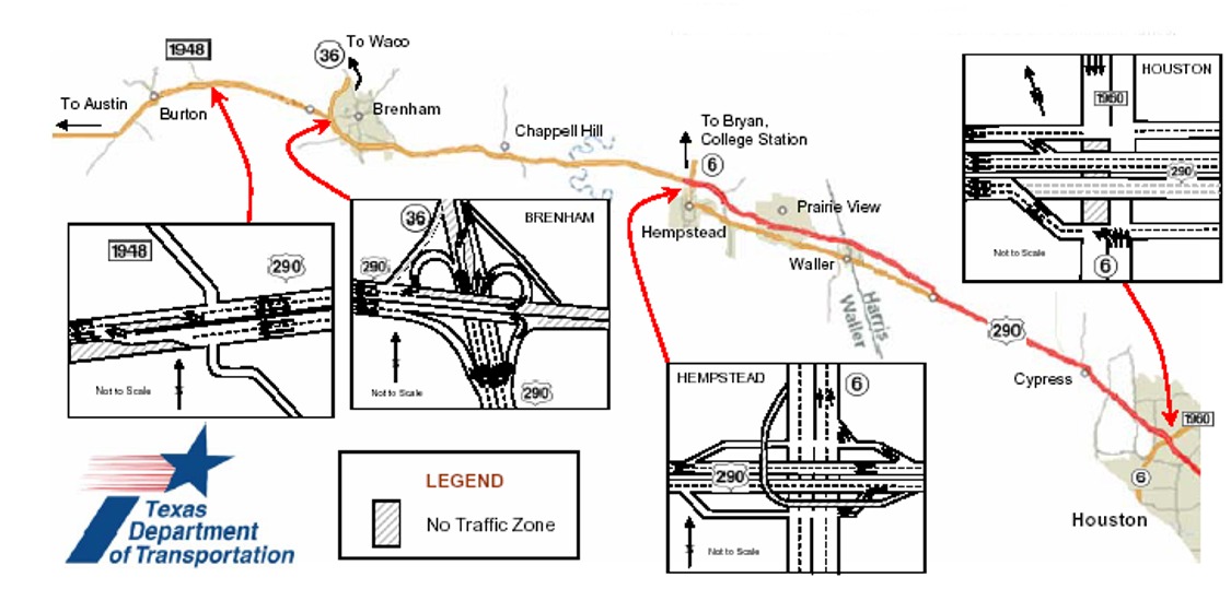Evacuation Plan for US Highway 290