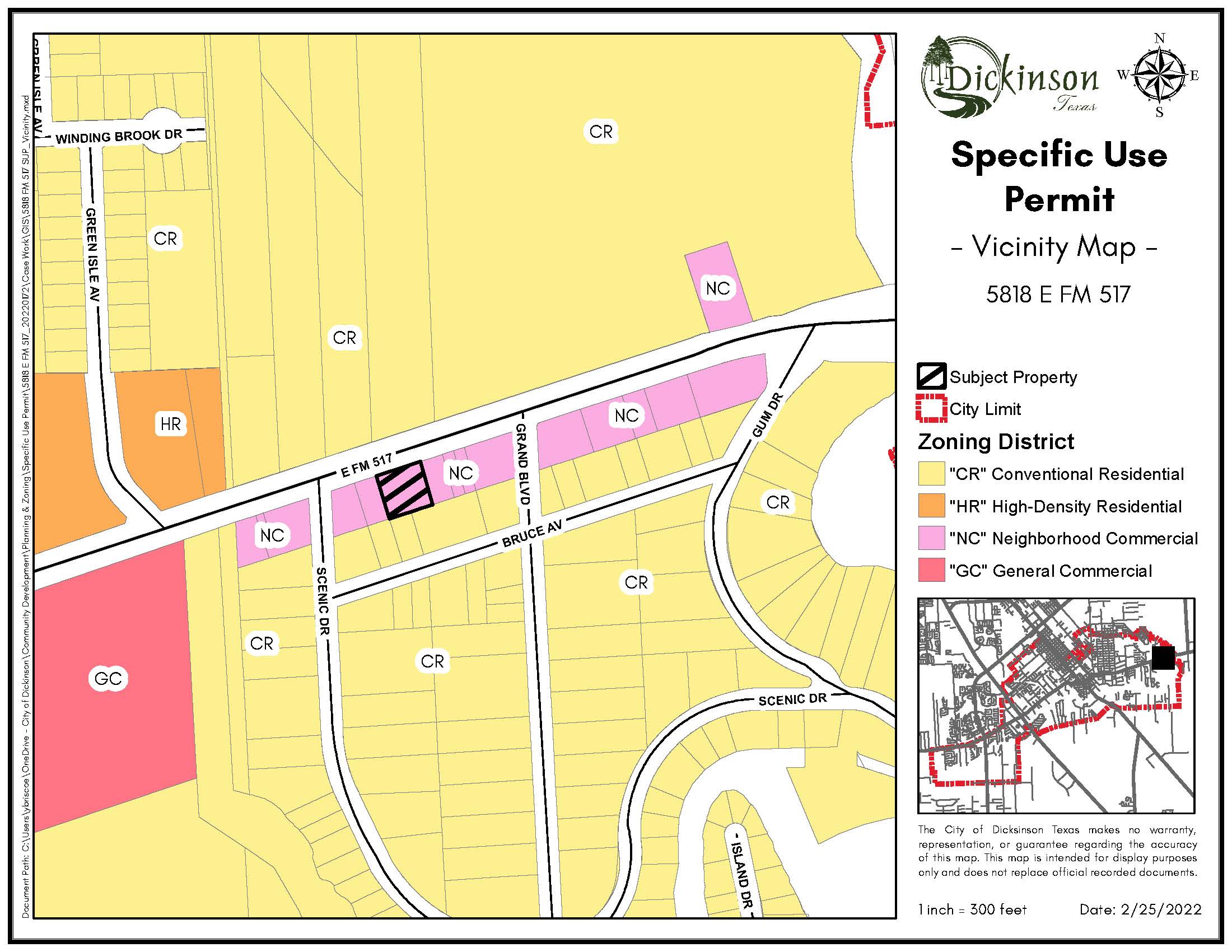 5818 FM 517 SUP_Vicinity