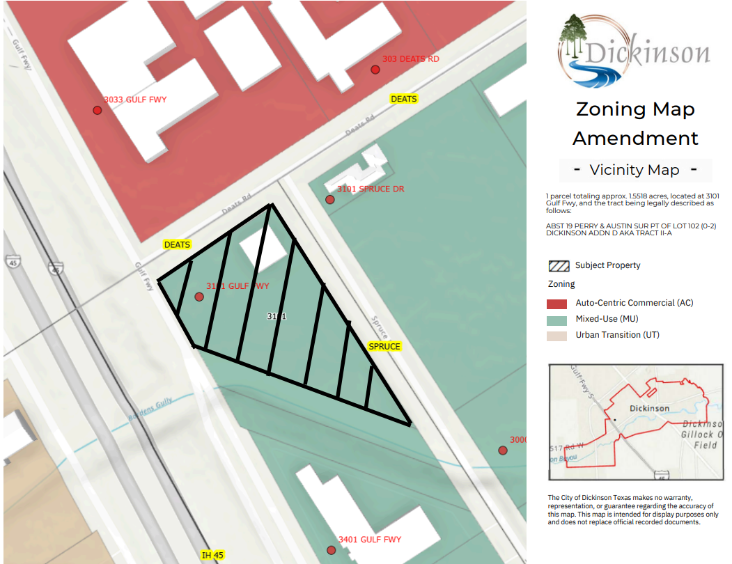 3101 Gulf Fwy Vicinity Map