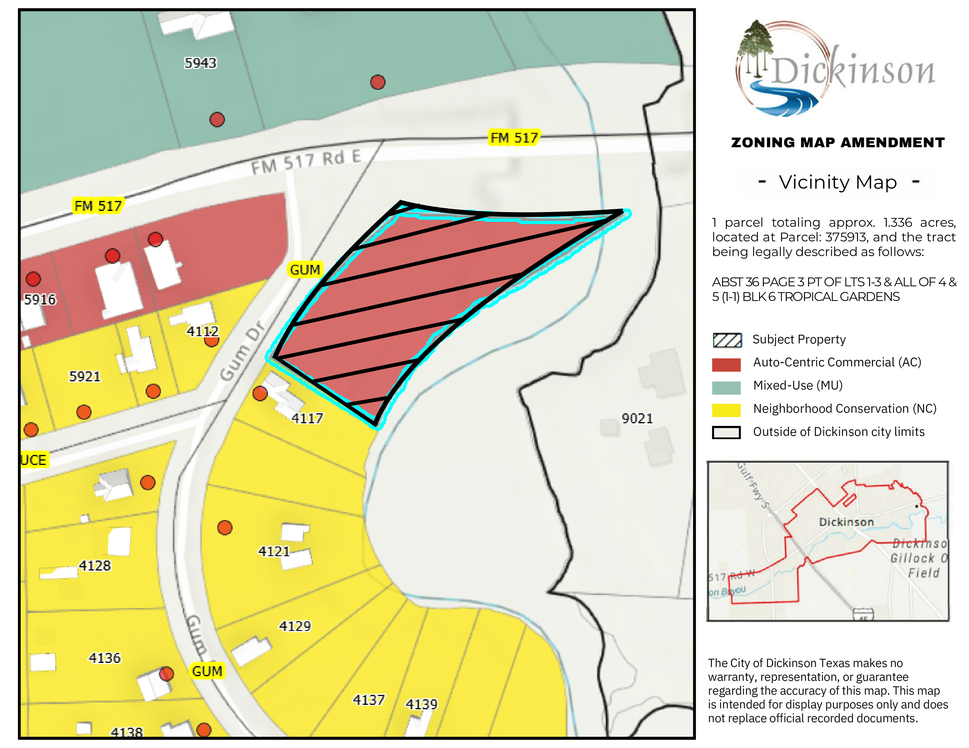 Parcel 375913 Vicinity Map