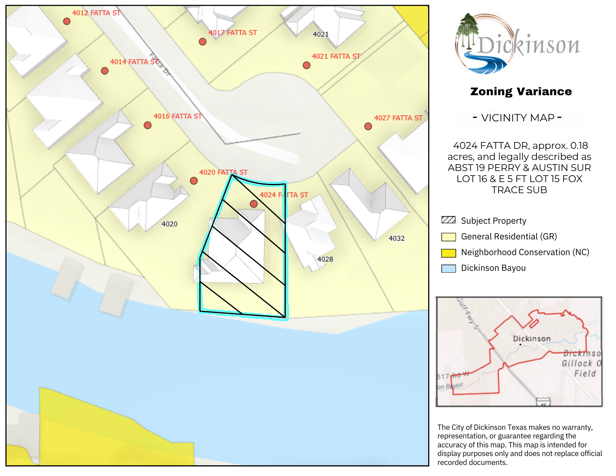 4024 Fatta Dr Vicinity Map